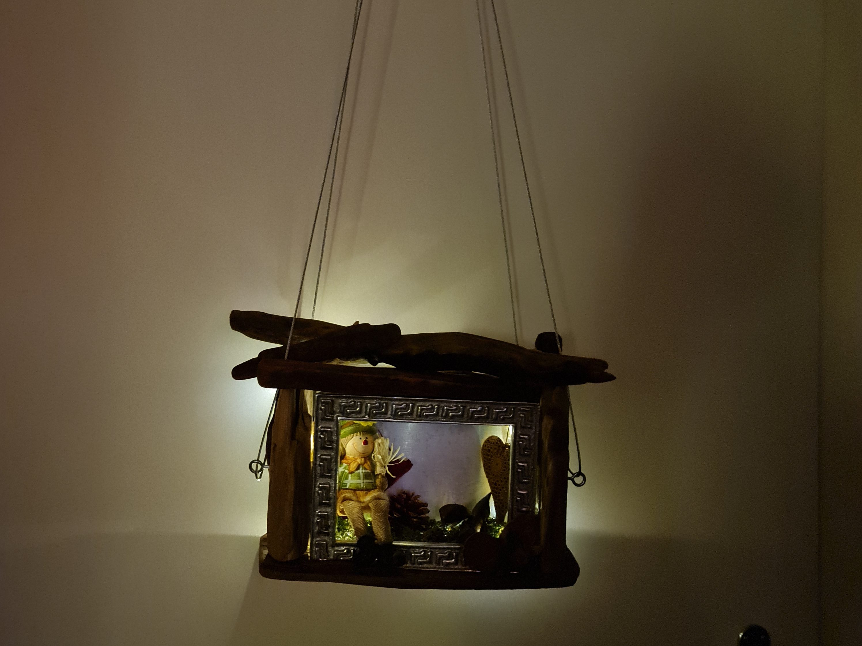 Décoration mural avec led