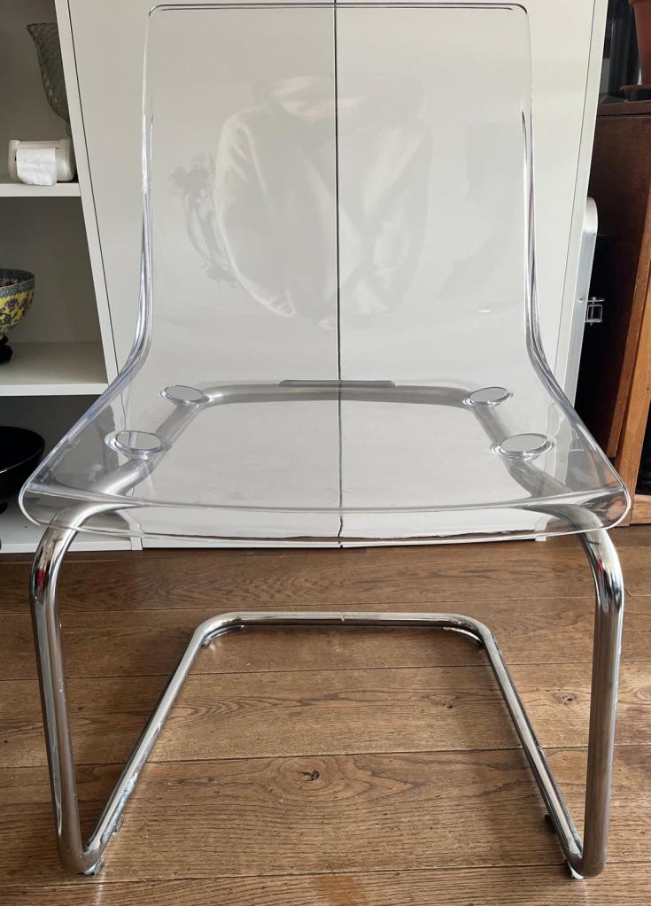 lot de 4.- chaises design en l état 40